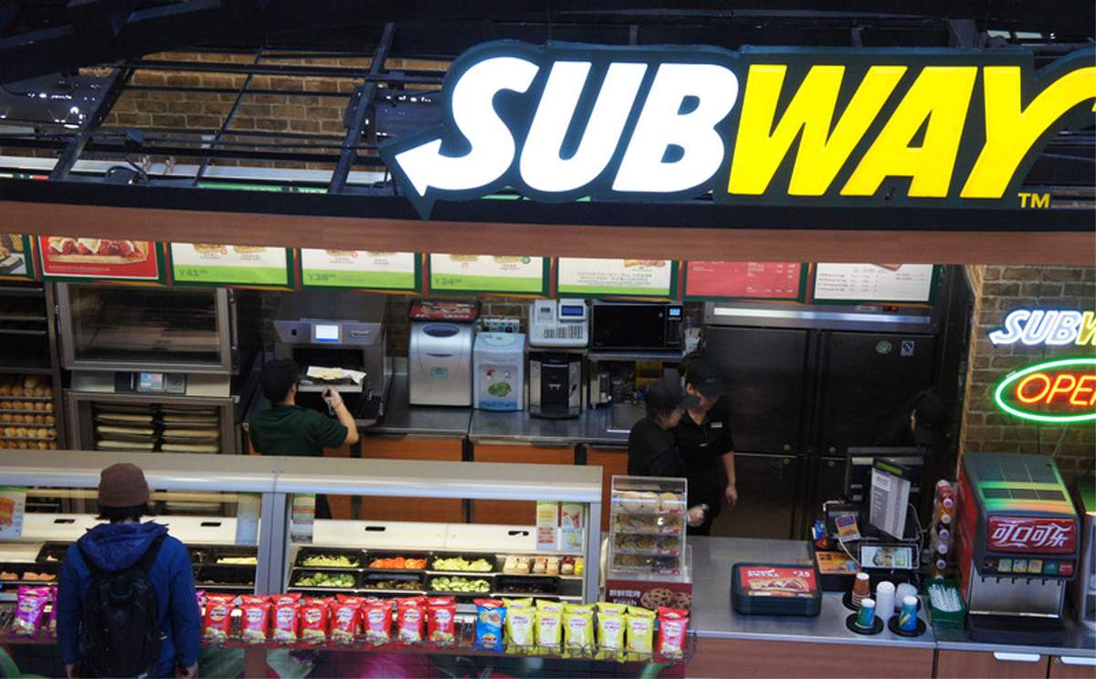 Subway has teh most locations around the world